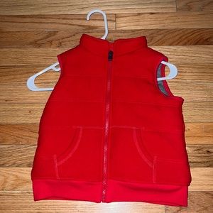Carters Red Vest soft